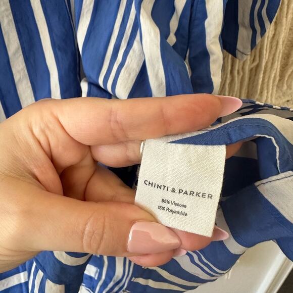 Chinti & Parker Striped Parasol Dress - Picture 4 of 8